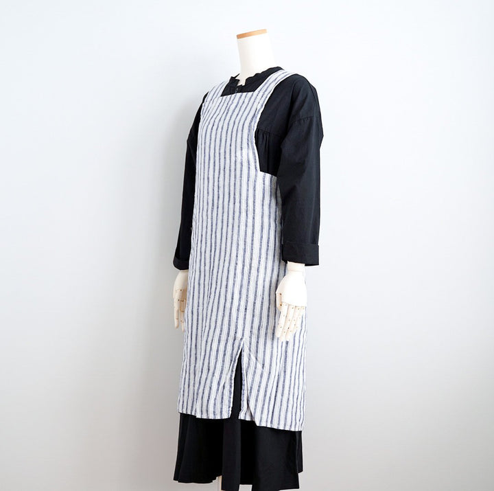 【Lino e Lina】リーノ・エ・リーナ リネンフルエプロン アニタ - エプロン・ミトン - ハナトツキ interior zakka&flower