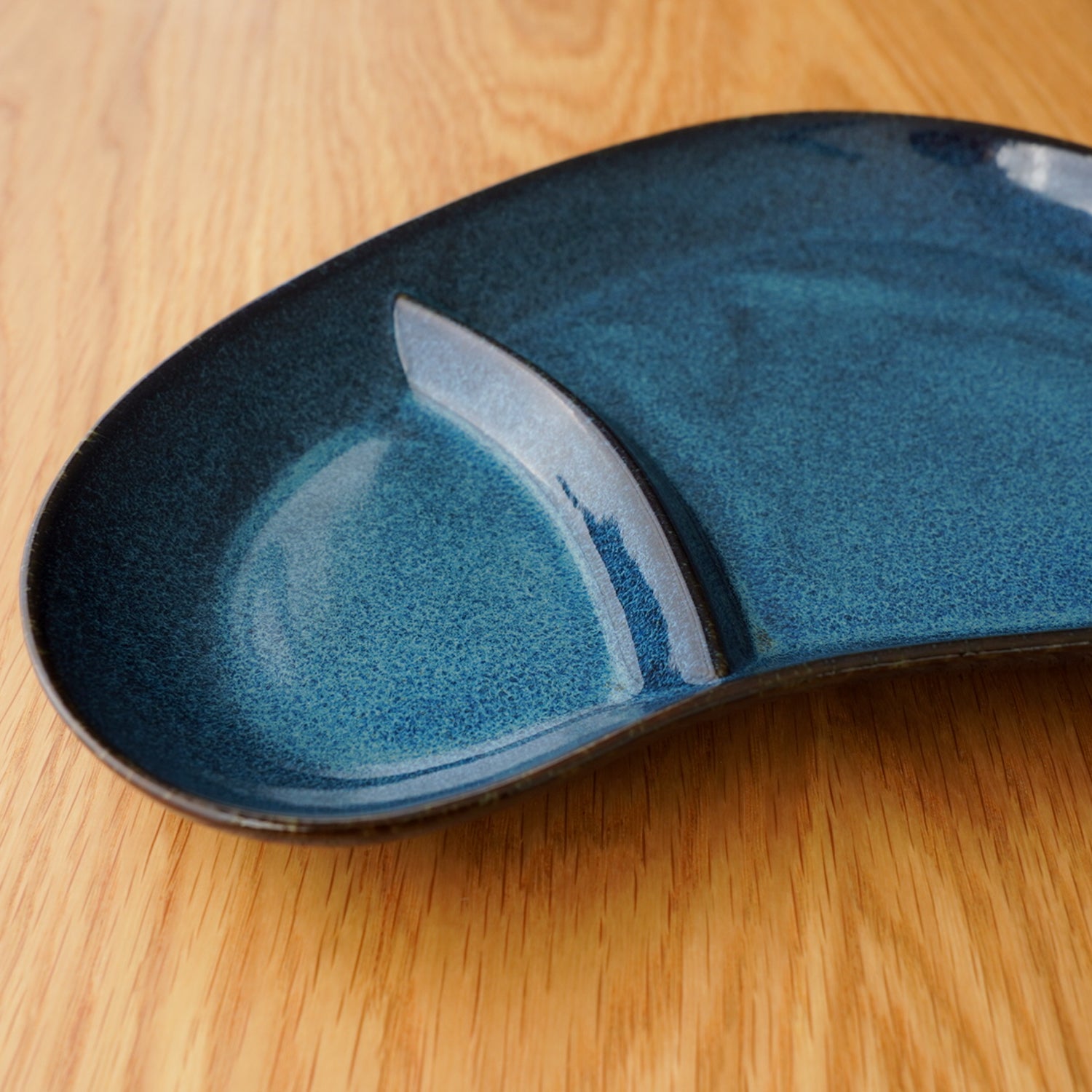 美濃焼 仕切りプレート 北欧ブルー – ハナトツキ interior zakka&flower