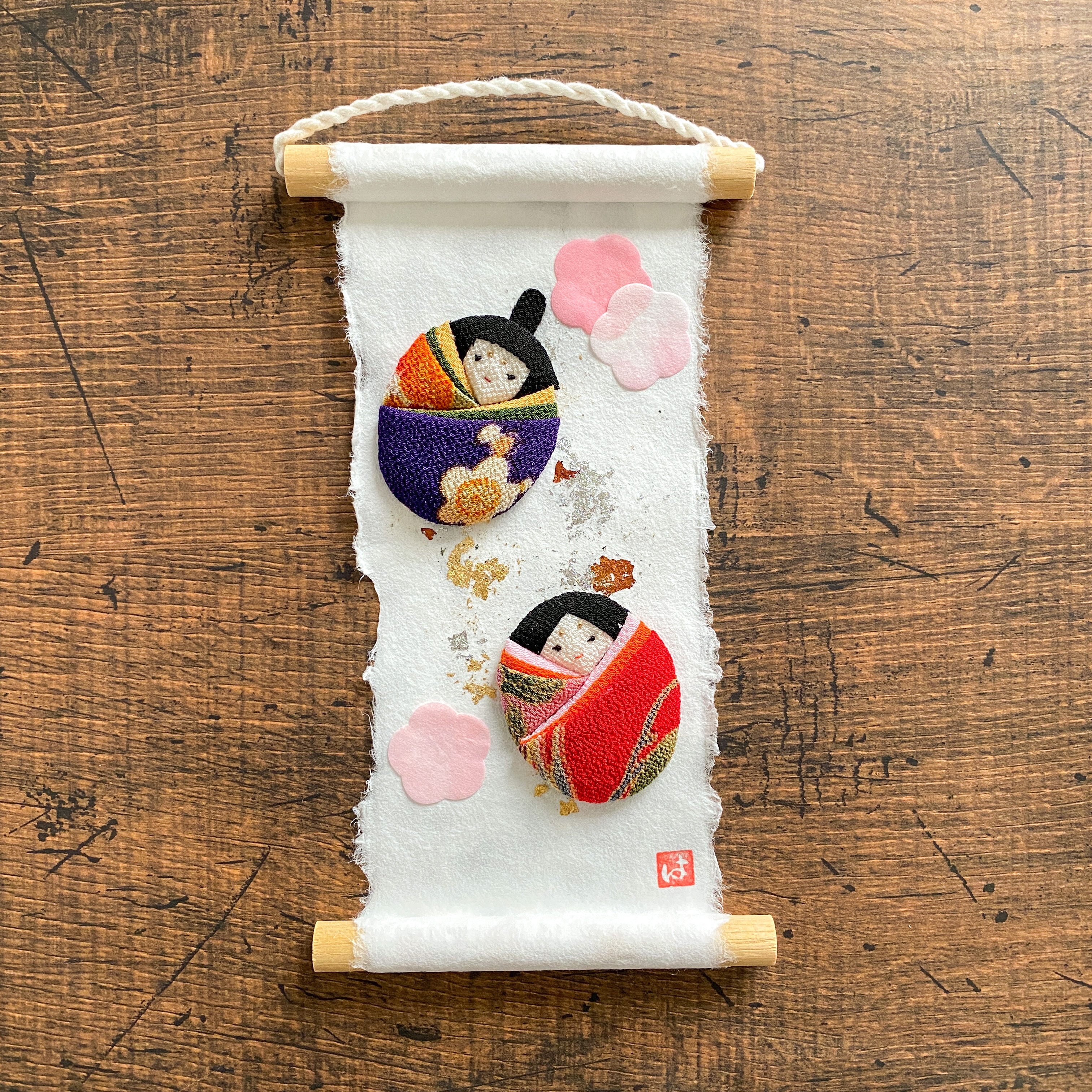 ひな祭り飾り 旬のつづり - ハナトツキ interior zakka&flower