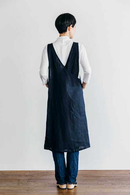fog linen work（フォグリネンワーク） リネンオーバーエプロン