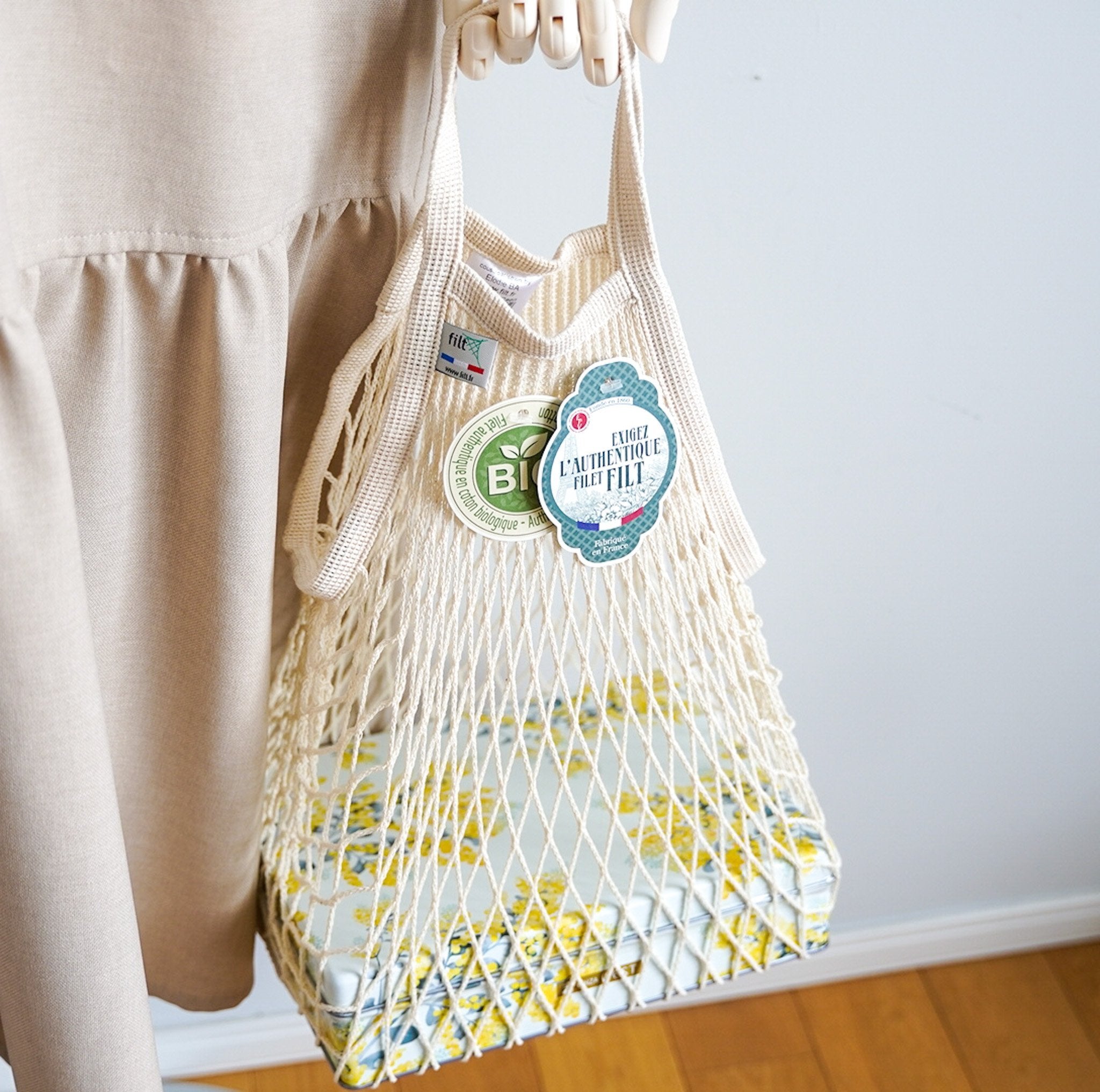 FILT（フィルト）ネットバッグ M - バッグ - ハナトツキ interior zakka&flower