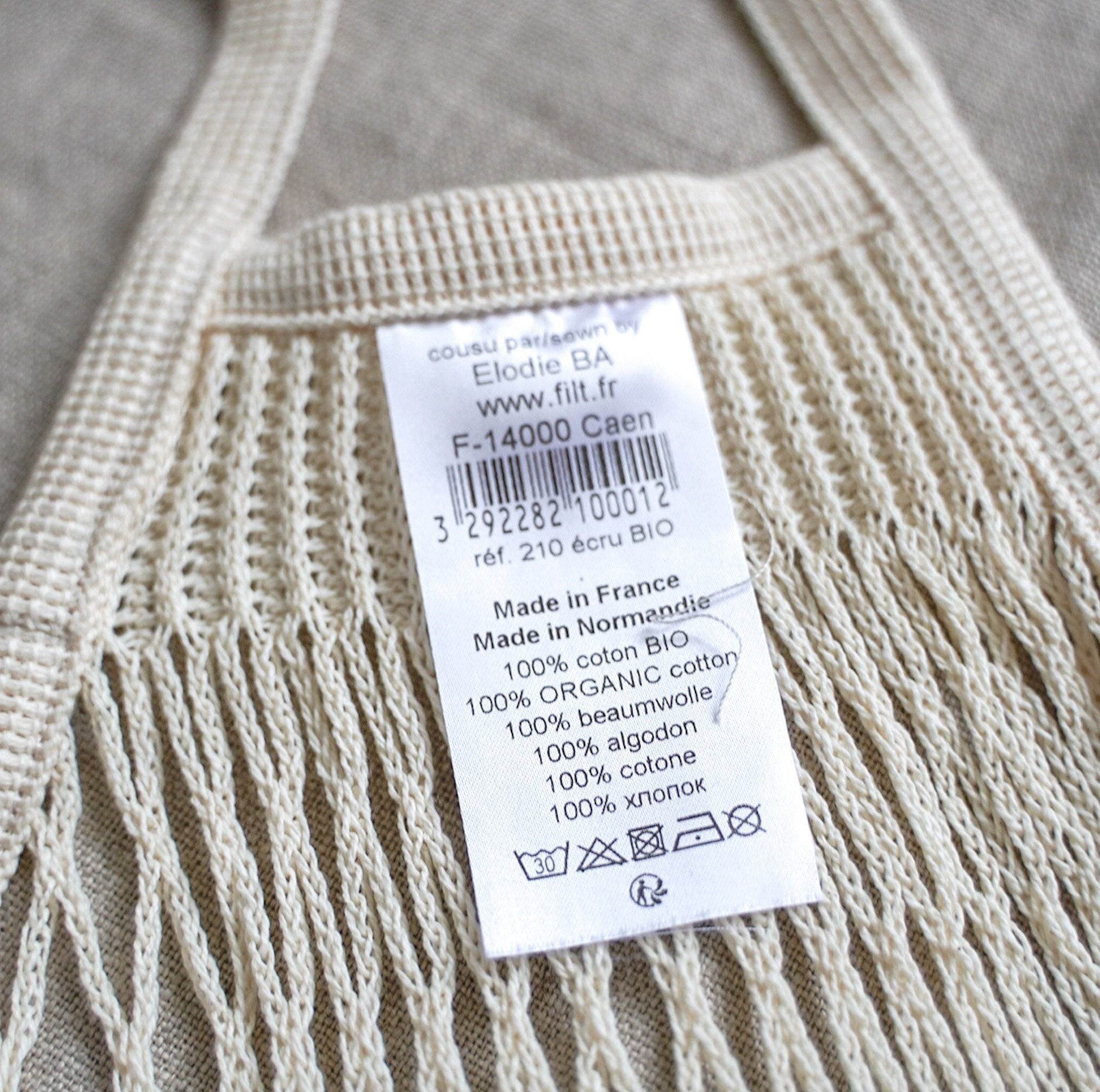 FILT（フィルト）ネットバッグ M - バッグ - ハナトツキ interior zakka&flower