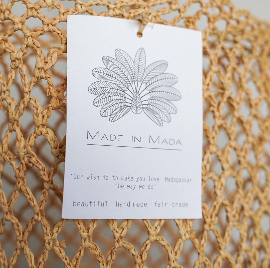 【MADE IN MADA】HOLLY ラフィアバッグ - バッグ - ハナトツキ interior zakka&flower